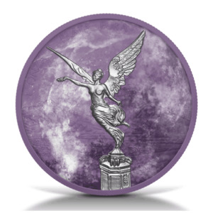 Products: Purple Marble Libertad 1 Oz Silver Coin