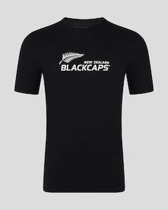 24-25: Adult Core Black Caps Tee - Black