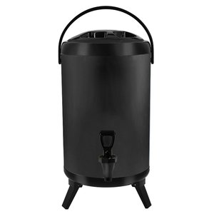 SOGA 10L Stainless Steel Insulated Milk Tea Barrel Hot And Cold Beverage Dispens&hellip;