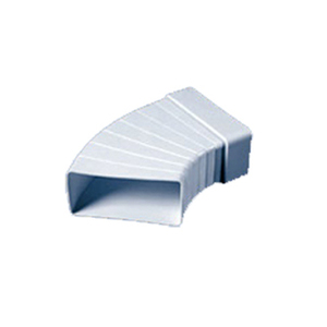 PVCduct Flat Multi-angle Bend BE/SE 64x208/60x204mm VE82810 - PVC Ducting Online NZ Depot