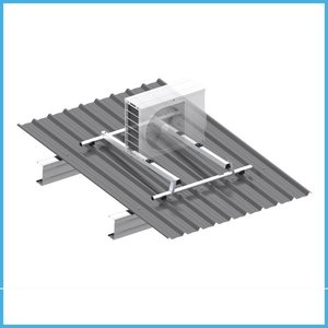 Roof Mount Rated 120kg: 1200mm Purlins, 600mm Adjustable Upright - NZ DEPOT