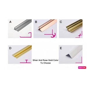 Aluminum Trimming Decorative Line 3mm - Decorative Online NZ Depot