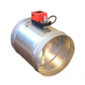 Motorized In-Line Damper Galv 350dia MILD350 - Dampers - Plastic & Metal Online NZ Depot