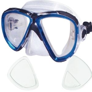 Masks And Snorkel: Immersed Optrix Dive Mask with Corrective Lenses