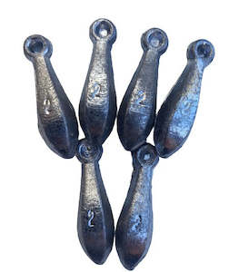 Reef Sinkers: Reef Sinker 2.0oz - 6pc Pack