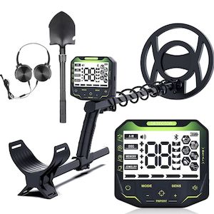 All: Deluxe GoldWhisper Digital Metal Detector GW972