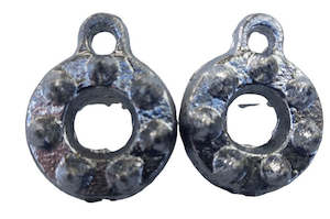 Sand Grabbing Sinkers: SandGripper Sinkers - 5.0oz - 2pc Pack