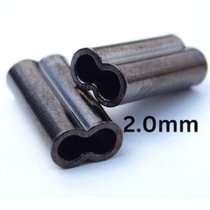 2.0mm Copper Crimps Pkt 25 - Sea Harvester