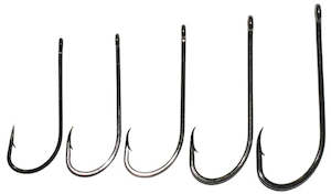 Pack of 10 LongShank 8/0 Hooks Oshaugnessy