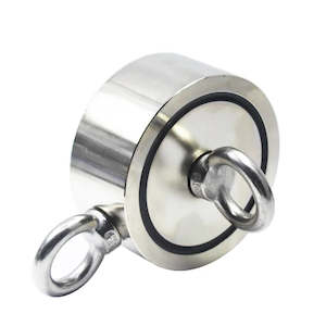 Fishing Magnets: Super Strong 60mm Fishing Magnet ~ Neodymium Fishing Magnet ~140kg Pull~