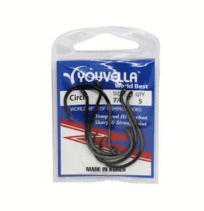 Circle Hooks: Youvella Circle Hooks 7/0 (5 PER PACK)