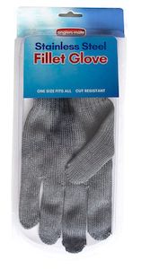 Fishing Knives: Stainless Steel Fillet Glove