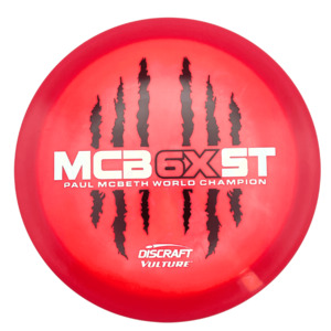 Limited Edition Discs: Discraft Vulture - 6x Paul McBeth - ESP Line