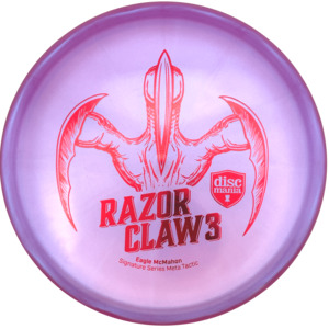 Limited Edition Discs: Discmania Razor Claw 3 - Eagle McMahon Signature Series - Meta - Tactic - Purple