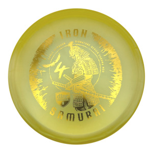 Discmania Iron Samurai 4 - Eagle McMahon Signature - MD3 - Chroma C Line - Yellow