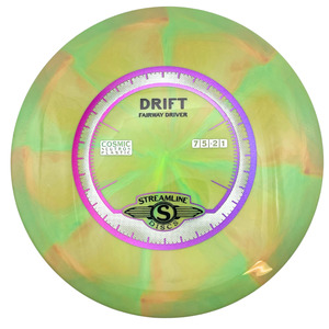 Streamline Drift - Cosmic Neutron - Green Swirl