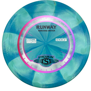 Streamline Runway - Cosmic Neutron - Turquoise Swirl