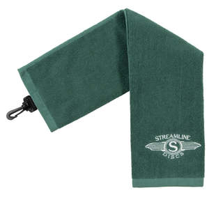 Winter Weather Accessories: Streamline Tri-Fold Towel - Green