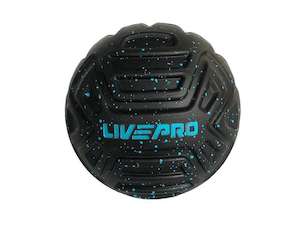 Products: Massage Ball 12cm Firm Textured Black - NZ Fitness Gear - NZ Wide Shipping