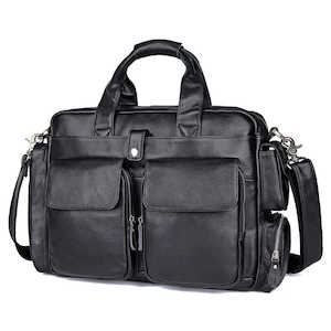 Briefcases: Premium Leather Laptop Bag - Perfect for Work and Travel