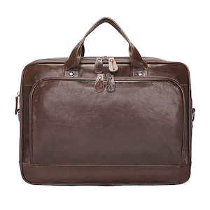 Briefcases: Men's Premium Leather Laptop Bag - Style & Functionality