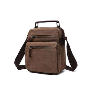 Shoulder Bags: Canvas Small Shoulder Crossbody Bag