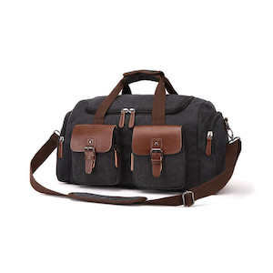 Duffle Bags: Vintage Style Canvas Duffle Bag 32L