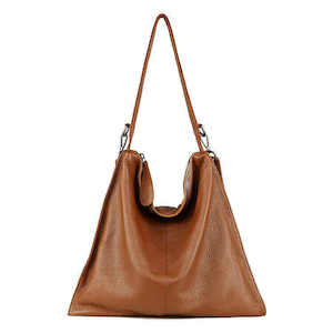 Tote Bags: Women's Large Capacity Leather Tote Bag - Slim & Stylish