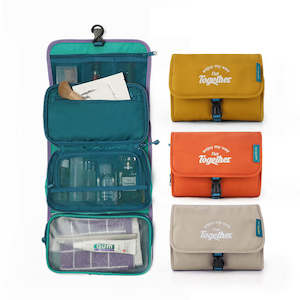 M Square Hanging Travel Toiletry Bag - Foldable Design