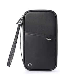 Premium RFID Blocking Travel Passport Wallet - Waterproof Nylon Passport Holder