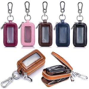 Key Cases: Leather Car Key Case - Stylish and Practical