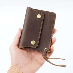 Leather Card Wallet – Vintage Leather Card Holder