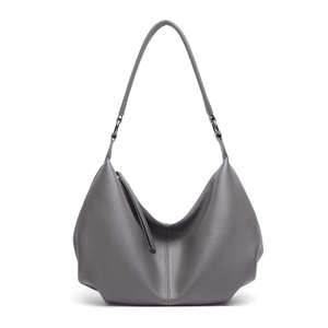 New Arrivals: Leather Crescent Shoulder Bag – Soft Everyday Hobo Bag