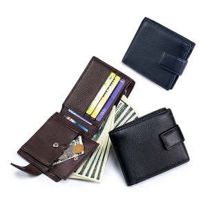 Leather Wallet with Coin Pocket – Men’s Bifold Wallet