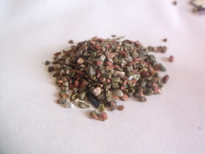 Products: unakite gemstone bottle - NZ Gems