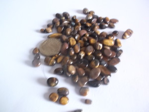 Products: Tiger eye (undrilled - 100g) - NZ Gems