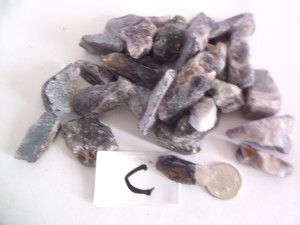 Products: 20 pieces of rough amethyst - NZ Gems