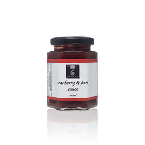 Individual: Cranberry & Port Chutney/Sauce 210g
