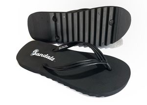 Products: J1 Original Zig Zag Jandals™ (Black, Mens sizing - unisex suitable)