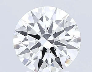 Diamonds: 2.12ct Round Lab Grown Diamond (Colour D, Clarity VVS2, Cut ID, IGI Certified)