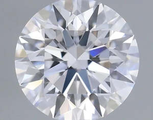 Diamonds: 0.50ct Round Lab Grown Diamond (Colour D, Clarity VVS2, Cut ID, IGI Certified)