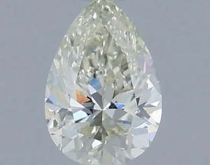 0.33ct Pear Natural Diamond (Colour J, Clarity VS2, Cut VG, IGI Certified)