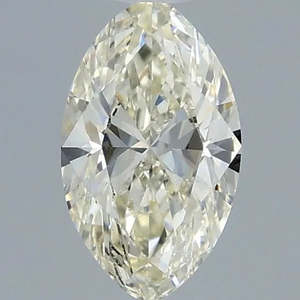Diamonds: 0.35ct Marquise Natural Diamond (Colour J, Clarity VS1, Cut VG, IGI Certified)