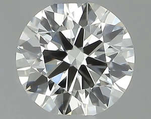 0.30ct Round Natural Diamond (Colour G, Clarity VVS1, Cut EX, IGI Certified)