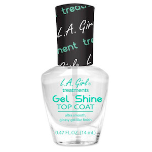 Products: Gel Shine Top Coat lagirlcosmeticsnz
