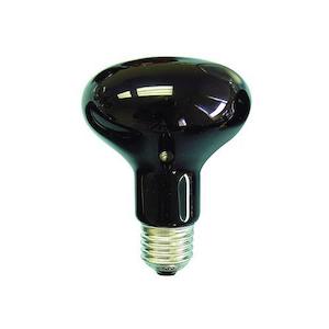 reflector: LAMP: E27 240V 75W BLACKLIGHT Blue REFLECTOR