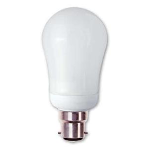 Gls Cfl: B22D 240V 11W GLS Warmwhite 10,000 Hour Life