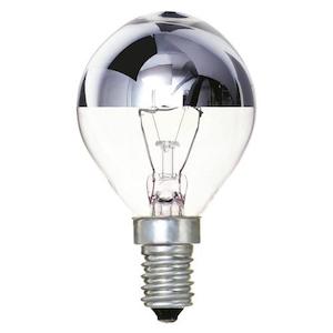 Lustre Golfball: BA15D 240V 60W OPAL LUSTRE 3000HOUR 01821