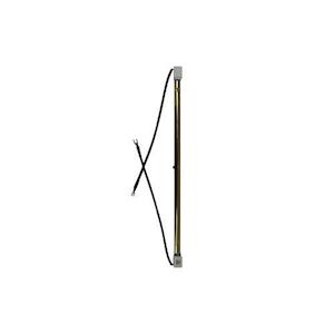 INFRA-RED HEAT LAMPS: SK15 240V 2000W D/ENDED CERAMIC WITH LEADS GOLD GLARE REDU&hellip;