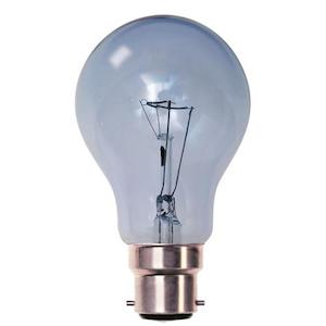 Decorative: B22D 240V 60W Daylight Blue GLS 03652